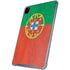 Portugal Flag Distressed iPad Pro 12.9in (2020) Clear Case